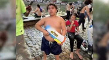 “Mais que font les parents ?” : “Hamza la douane”, 14 ans, interpellé et menotté après avoir jeté des barrières sur les policiers pendant les pillages à Paris