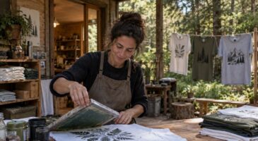 Maddalena, 37 ans, a tout quitté et changé de vie : "Maintenant je fabrique des t-shirts dans les bois et je suis heureuse"
